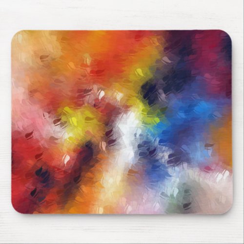 Abstract Art Elegant Colorful Modern Template Mouse Pad