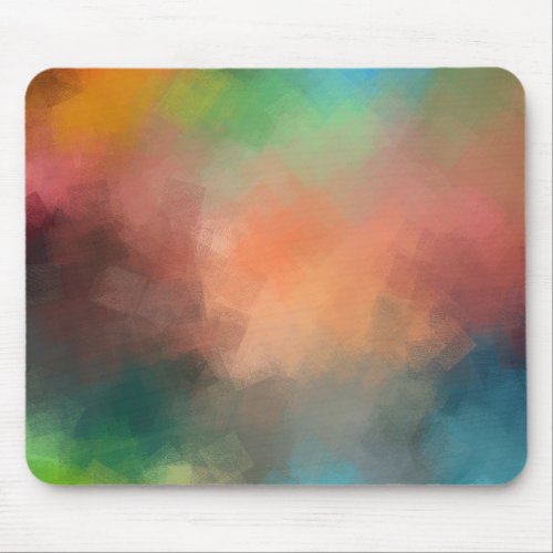 Abstract Art Elegant Colorful Trendy Template Mouse Pad