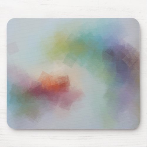 Abstract Art Elegant Modern Trendy Template Color Mouse Pad