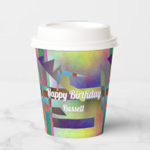 Abstract Art Elemental Birthday Party