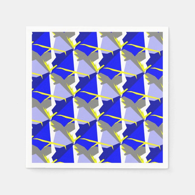 Abstract Art Energy Napkins (Front)