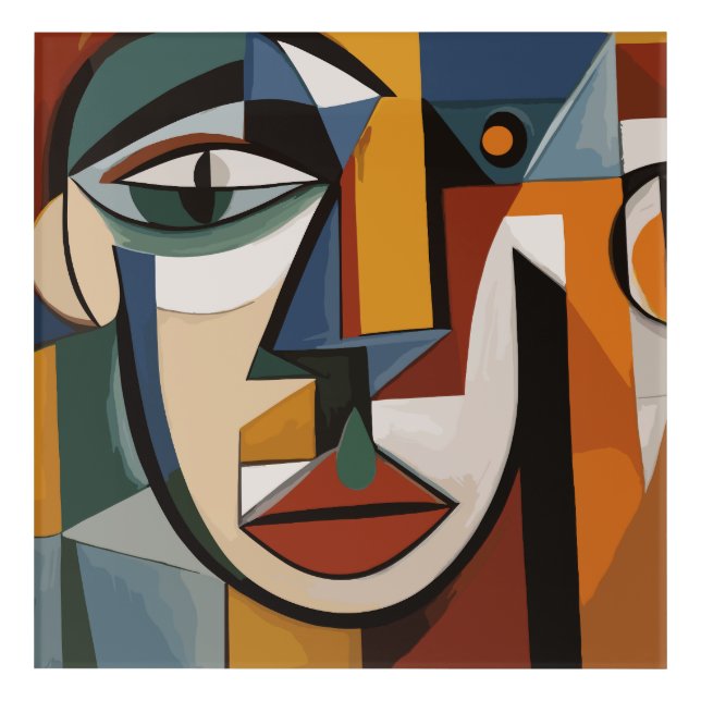 abstract art face (Front)