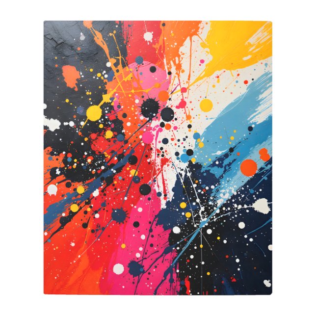 Abstract Art Farmhouse Bedroom  (Front)