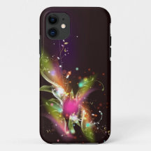 Abstract Art ( Floral ) Iphone 4 Case