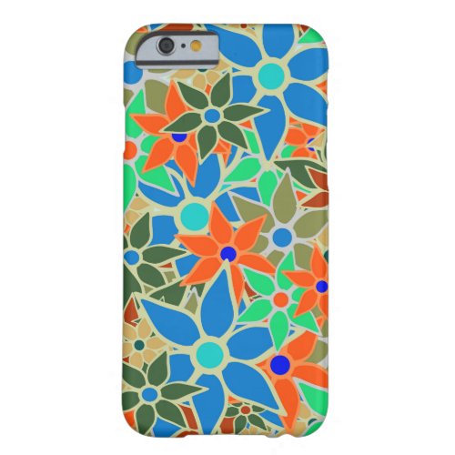 Abstract Art Floral Pattern 3 Barely There iPhone 6 Case