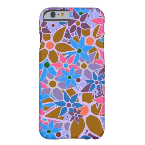 Abstract Art Floral Pattern 5 Barely There iPhone 6 Case