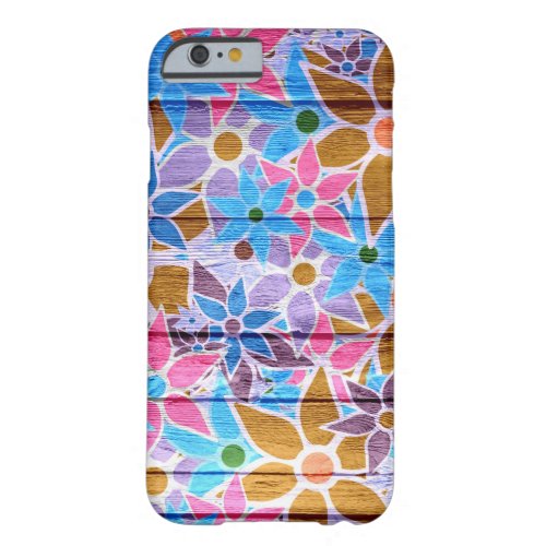 Abstract Art Floral Pattern 8 Barely There iPhone 6 Case