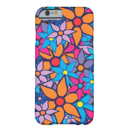 Abstract Art Floral Pattern Barely There iPhone 6 Case