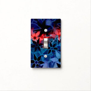 Abstract Art Flower Pattern #2 Light Switch Cover