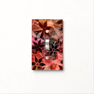 Abstract Art Flower Pattern #3 Light Switch Cover