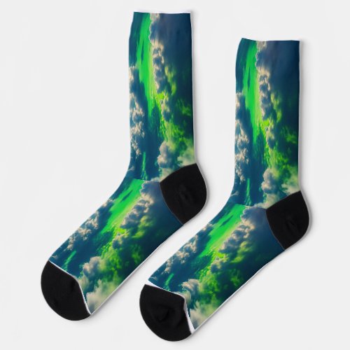 Abstract Art  for those who loves creation Socks