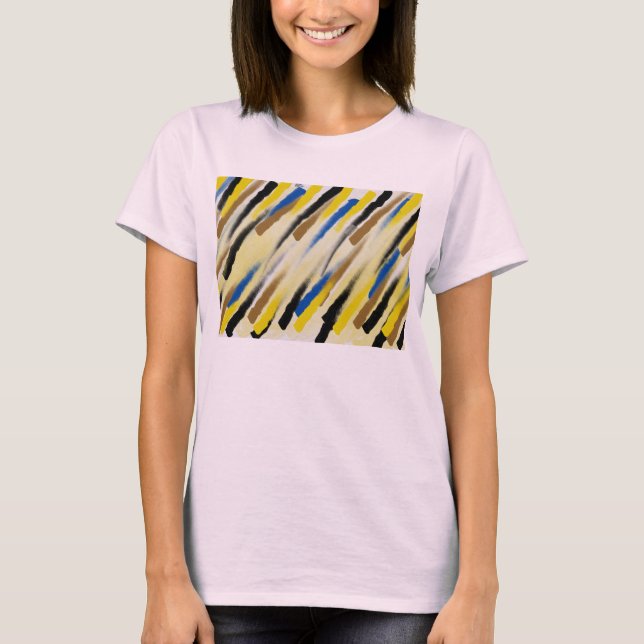 Abstract art Funky T-Shirt (Front)