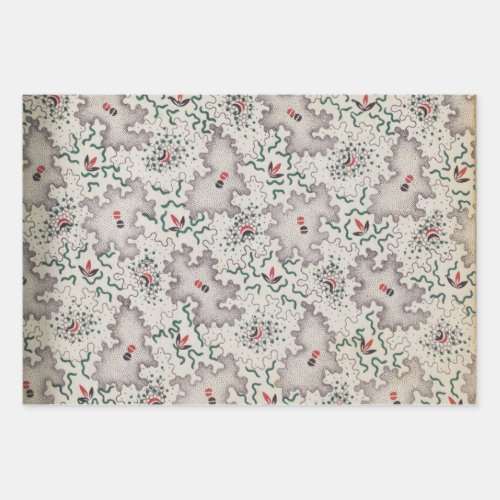 abstract art geometric and colorful patterns wrapping paper sheets