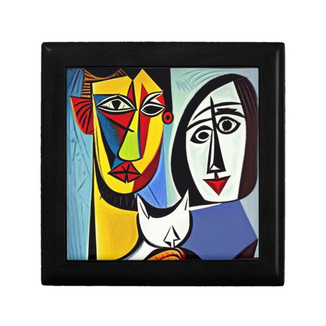 Abstract Art Gift Box (Front)