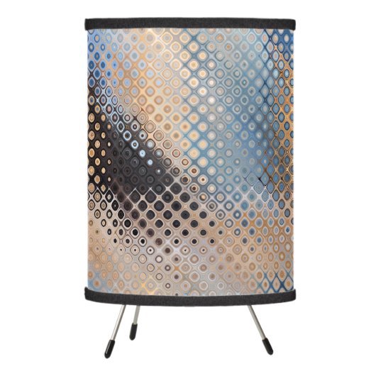 Abstract Art Glass Dots Designer Pattern Lamp (Left)