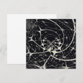 Abstract Art Golden Spiderweb (Front/Back)