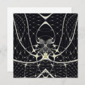 Abstract Art Golden Spiderweb (Front/Back)