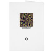 Abstract Art Happy Dance Cards (Back)