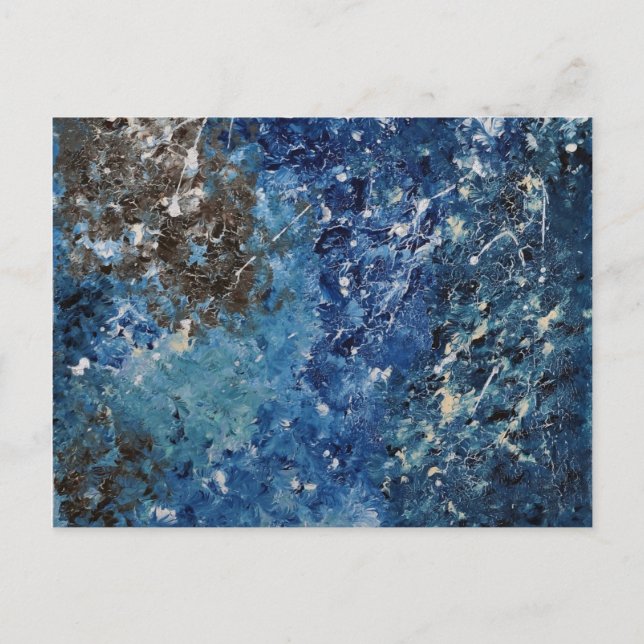 Abstract Art - Helvana Postcard (Front)