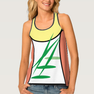 Abstract Art Image - The Harvest Tank Top