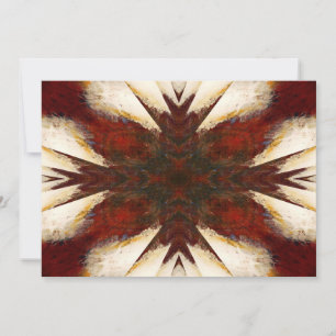 Abstract Art Invitations