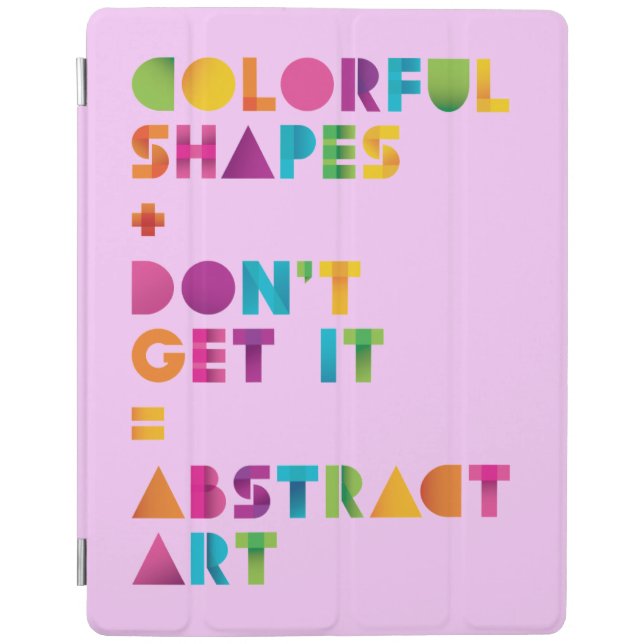 Abstract Art iPad Smart Cover (Front)