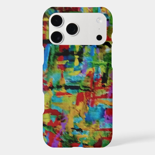 abstract art iphone case (Back)