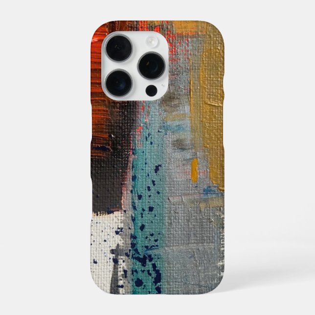 Abstract Art iPhone Case (Back)