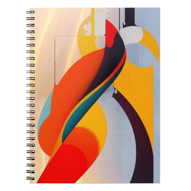 #abstract Art iPhone / iPad case Notebook (Front)