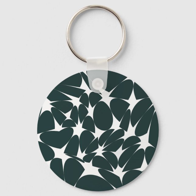 Abstract Art Keychain (Front)