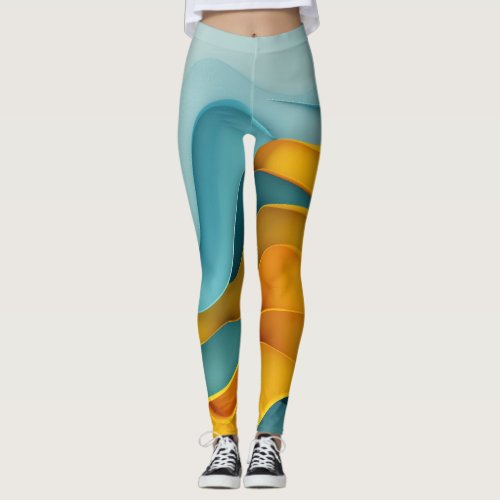 Abstract Art Leggings