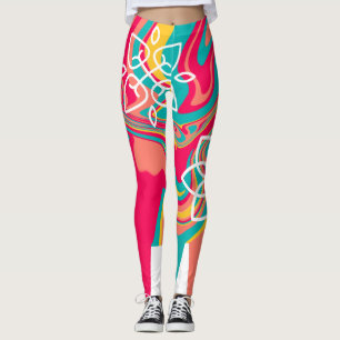 Abstract Art Leggings
