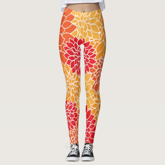 Abstract Art Leggings (Front)