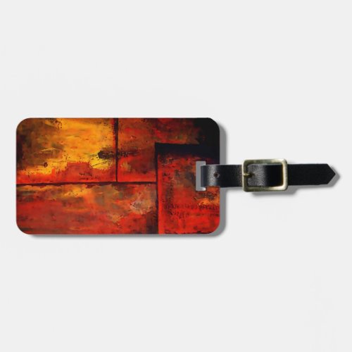 Abstract Art Luggage Tag