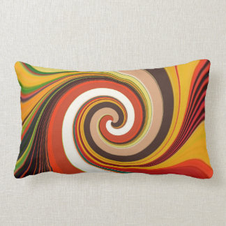 ABSTRACT ART LUMBAR PILLOW