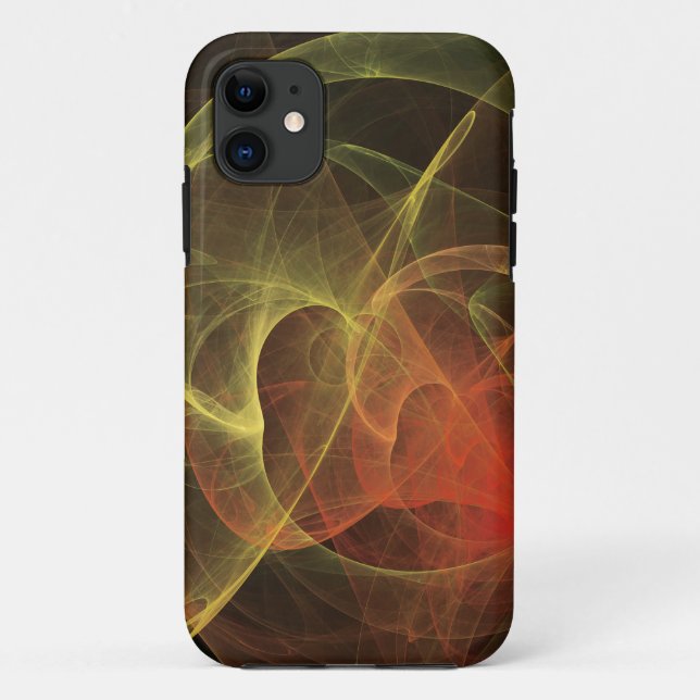 Abstract Art Magic Flame Case-Mate iPhone Case (Back)