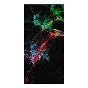 Abstract Art Magic Lights Card