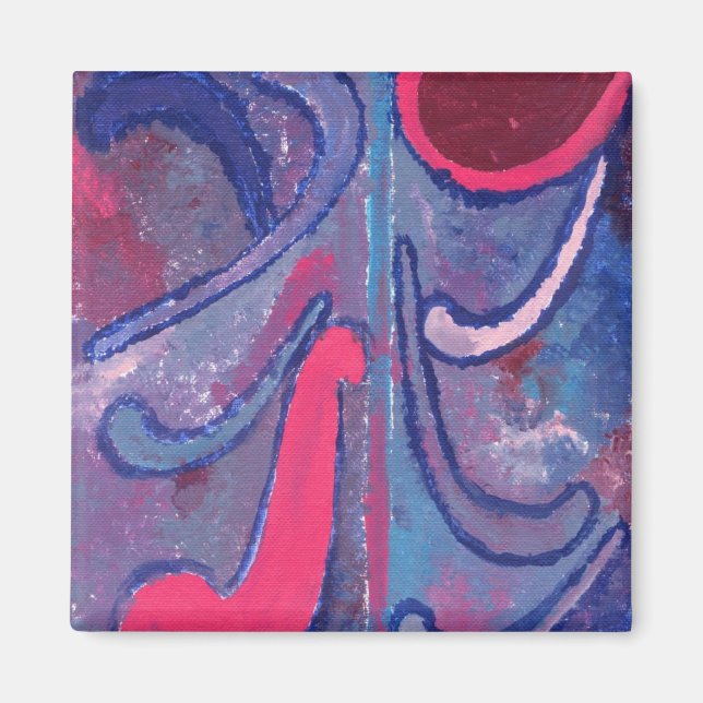 Abstract Art Magnet (Front)