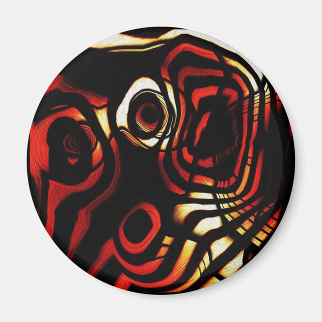 Abstract Art Magnet (Front)