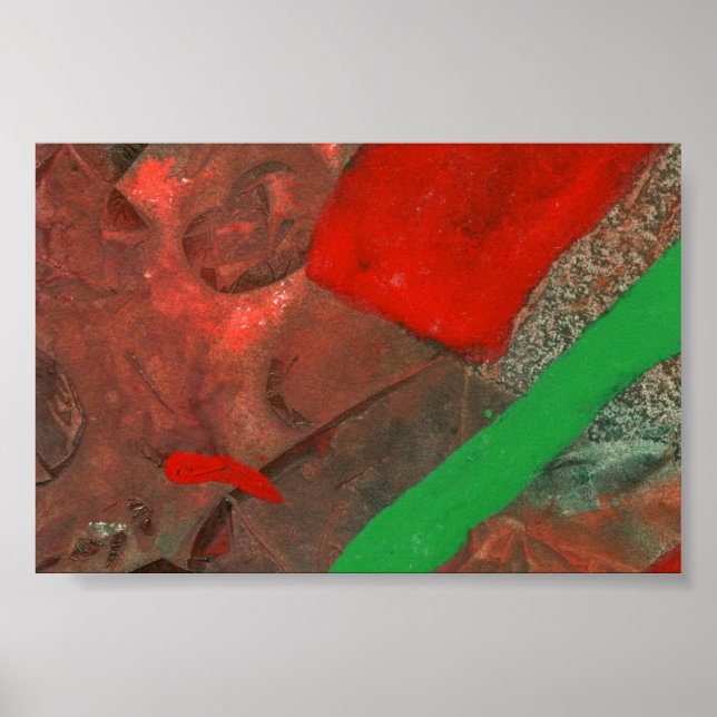 Abstract Art Mini-Poster Poster (Front)