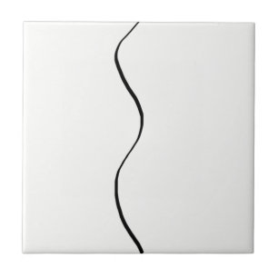 Abstract Art Minimalism Minimalistic Ceramic Tile