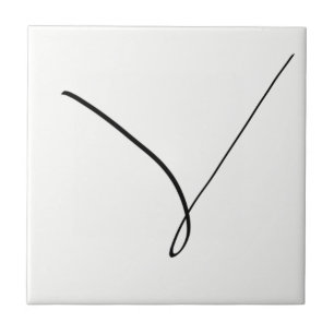 Abstract Art Minimalism Minimalistic Ceramic Tile