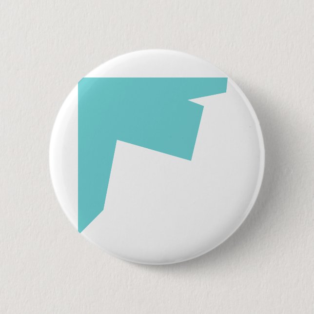 Abstract Art Minimalistic Button (Front)