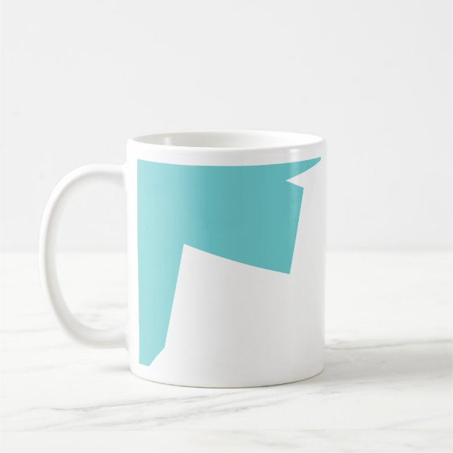 Abstract Art Minimalistic Coffee Mug (Left)