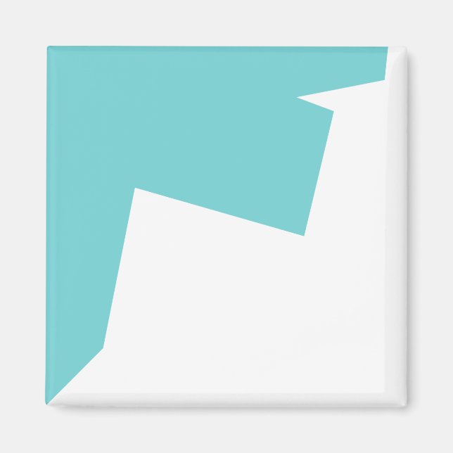 Abstract Art Minimalistic Magnet (Front)