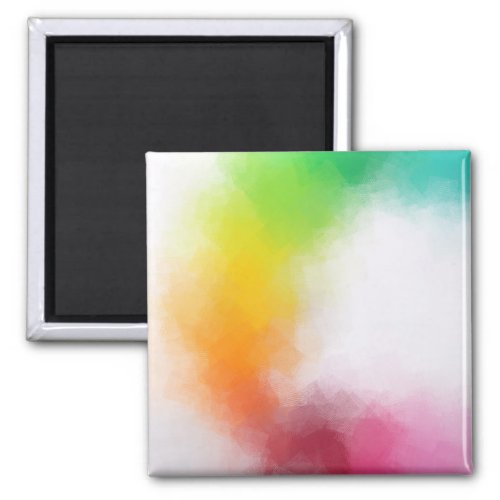 Abstract Art Modern Elegant Colorful Template Magnet