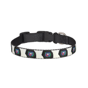 Abstract art modern patterns pet collar