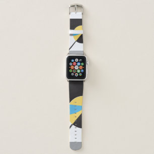 Abstract Art, Modern, Shapes by ©Lorena Depante Apple Watch Band