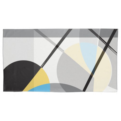 Abstract Art Modern Shapes by Lorena Depante Pillow Case