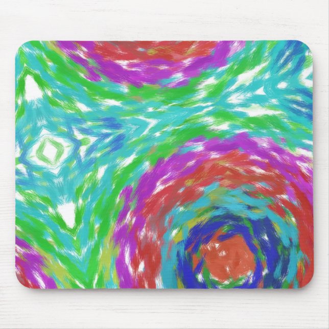 Abstract Art Mouse Pad (Front)